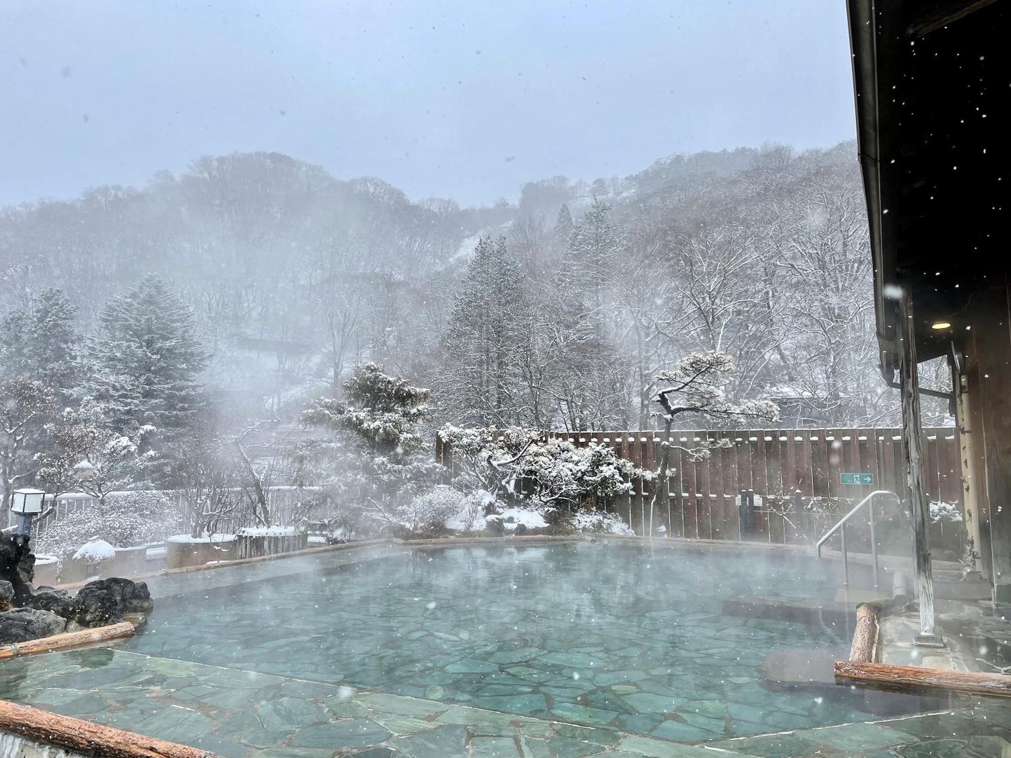 Omori Hotel Shibukawa Bagian luar foto